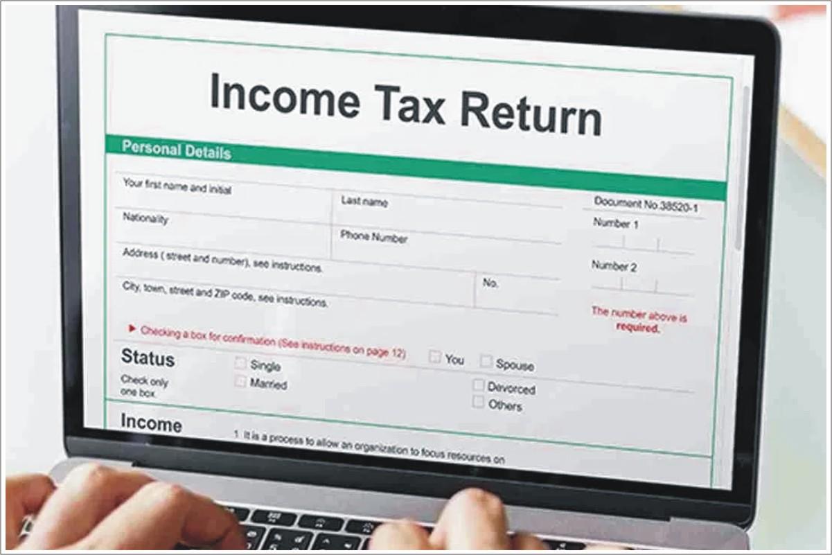 Income Tax Return 2023