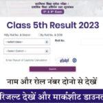 Rajsthan Board 5th Result 2023: राजस्थान बोर्ड कक्षा 5वीं के रिजल्ट आज जारी, यहां डायरेक्ट चेक करें